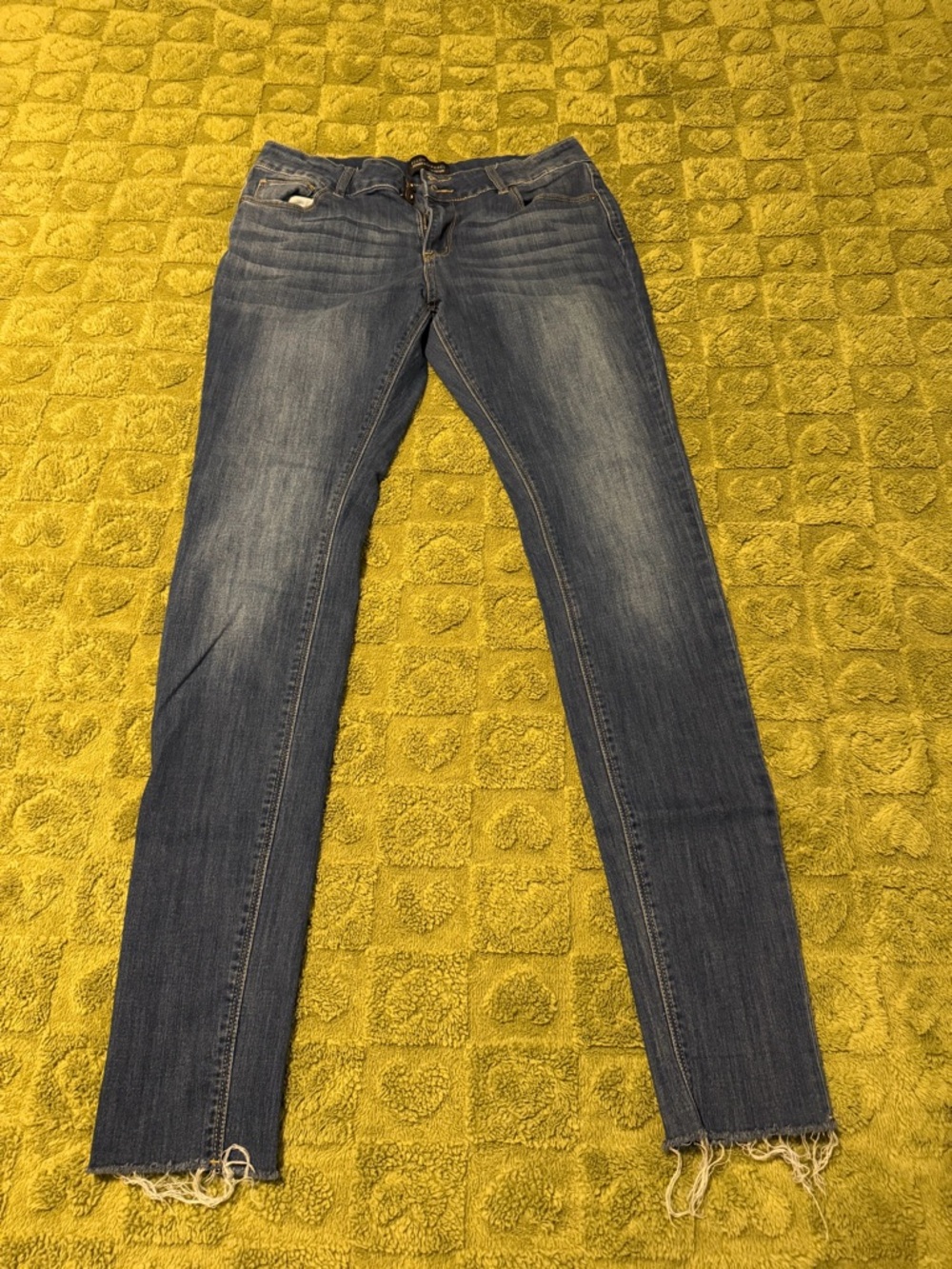 Alloy Jeans with raw hem -tall length-Classic Stretch